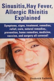 Tapa de Sinusitis, hay fever, allergic rhinitis explained