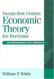 Tapa de Twenty-first century economic theory for everyone