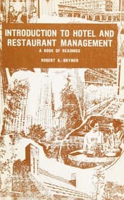 Tapa de Introduction to hotel and restaurant management
