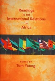 Tapa de Readings in the International Relations of Africa