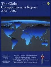 Tapa de The Global Competitiveness Report 2001-2002 (World Economic Forum)