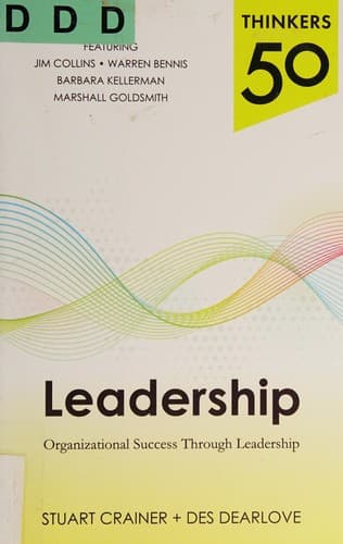 Tapa de Thinkers 50 Leadership