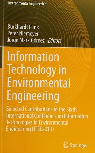 Tapa de Information Technology in Environmental Engineering
