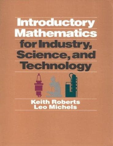 Tapa de Introductory Math for Industry, Science, and Technologies