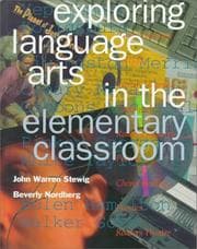 Tapa de Exploring language arts in the elementary classroom