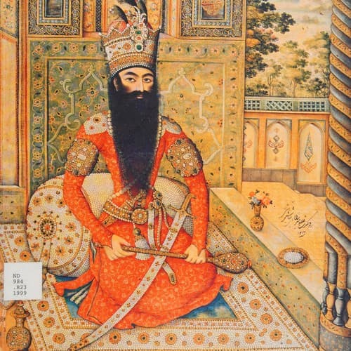 Tapa de Qajar portraits