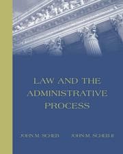 Tapa de Law and the administrative process