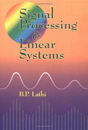 Tapa de Signal Processing and Linear Systems