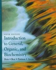 Tapa de Introduction to general, organic, and biochemistry