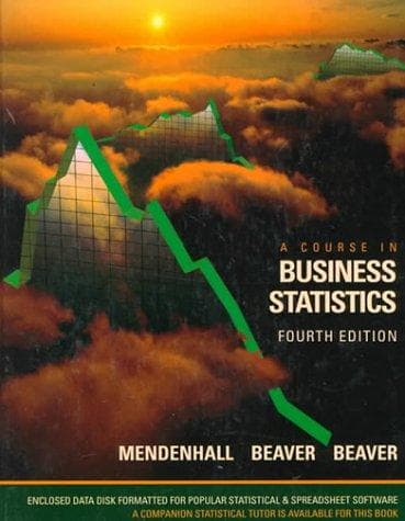Tapa de A course in business statistics