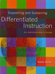 Tapa de Supporting and Sustaining Differentiated Instruction