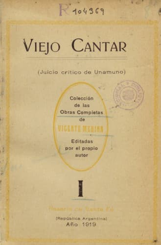 Tapa de Viejo cantar
