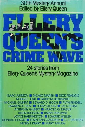Tapa de Ellery Queen's crime wave