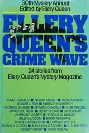 Tapa de Ellery Queen's crime wave