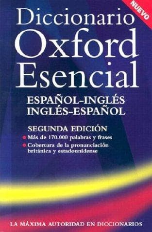 Tapa de Diccionario Oxford Esencial