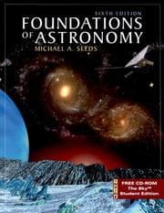 Tapa de Foundations of Astronomy (with TheSky CD-ROM, Non-InfoTrac Version)