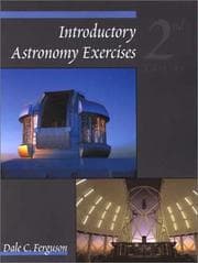 Tapa de Introductory astronomy exercises