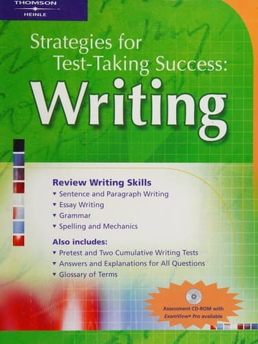 Tapa de Strategies for Test-taking Success