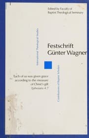 Tapa de Festschrift Günter Wagner