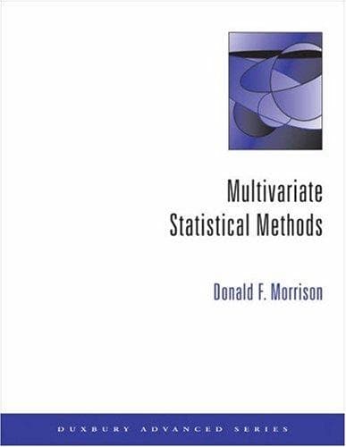 Tapa de Multivariate statistical methods