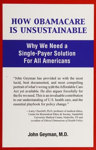 Tapa de How Obamacare is unsustainable