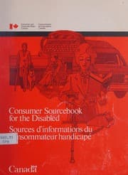 Tapa de Consumer sourcebook for the disabled