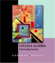Tapa de College Algebra