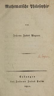 Tapa de Mathematische Philosophie