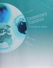 Tapa de Elementary statistics, picturing the world