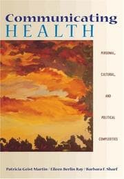 Tapa de Communicating health