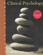 Tapa de Clinical psychology