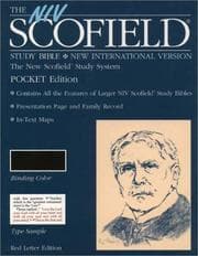 Tapa de Niv Scofield Study Bible