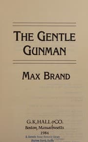 Tapa de The gentle gunman