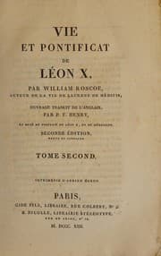 Tapa de Vie et pontificat de Léon X