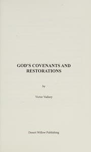 Tapa de God's covenants and restorations