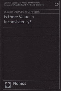 Tapa de Is there value in inconsistency?