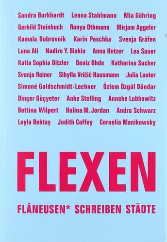 Tapa de FLEXEN: Flâneusen* schreiben Städte