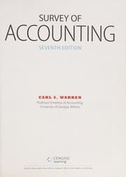 Tapa de Survey of Accounting