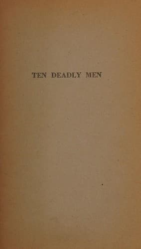 Tapa de Ten deadly men