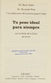 Tapa de Tu Peso Ideal para Siempre