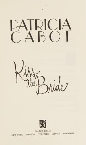 Tapa de Kiss the bride