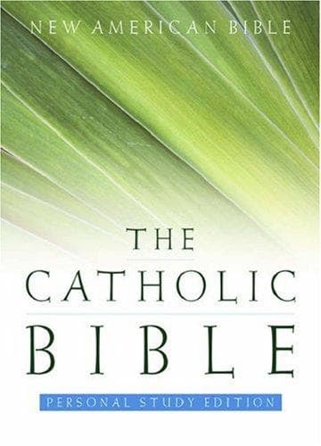 Tapa de The Catholic Bible, Personal Study Edition
