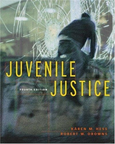 Tapa de Juvenile justice