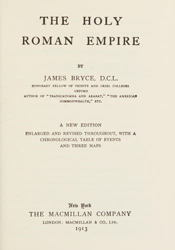 Tapa de The Holy Roman Empire
