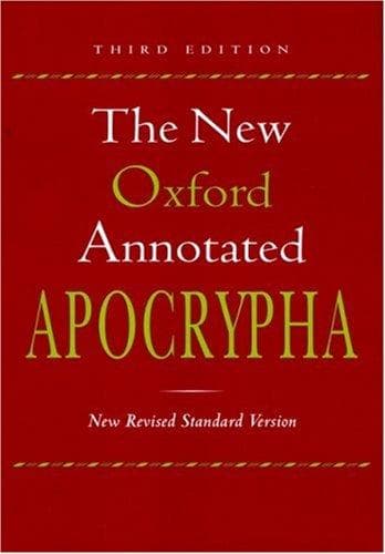 Tapa de The New Oxford Annotated Apocrypha, New Revised Standard Version, Third Edition (Hardcover 9710)
