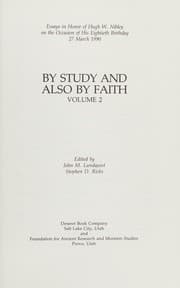 Tapa de By study and also by faith