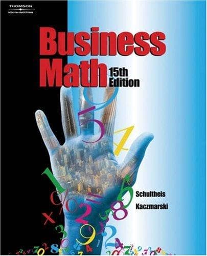 Tapa de Business Math