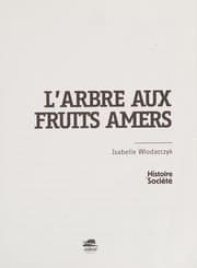 Tapa de L'arbre aux fruits amers