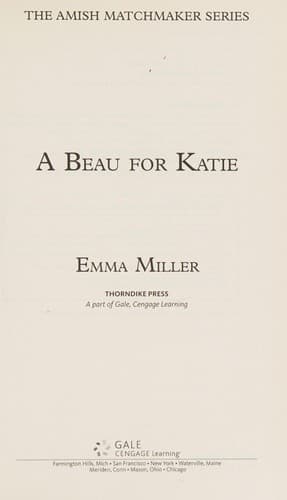 Tapa de Beau for Katie