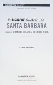 Tapa de Insiders' guide to Santa Barbara